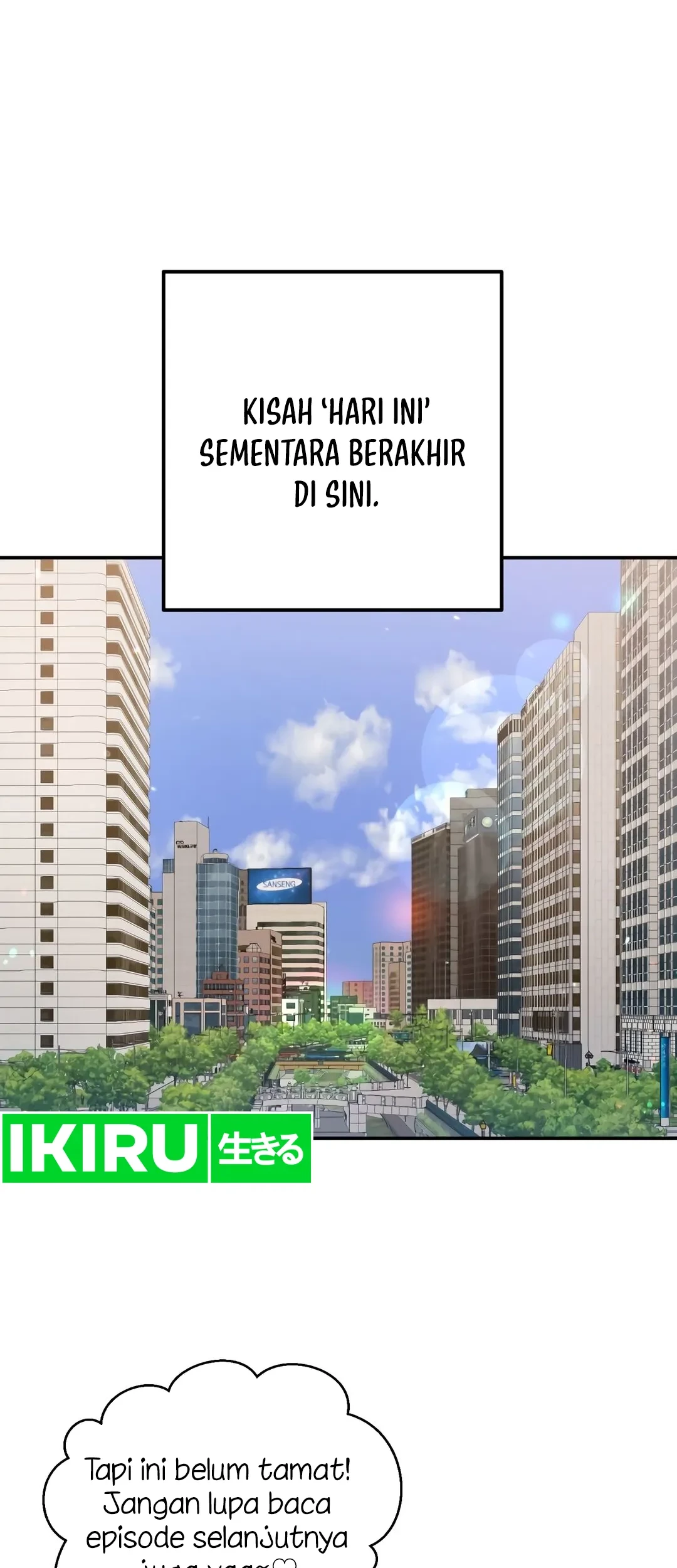 Living in a Studio Condo With the Saintess Chapter 43 Gambar 88