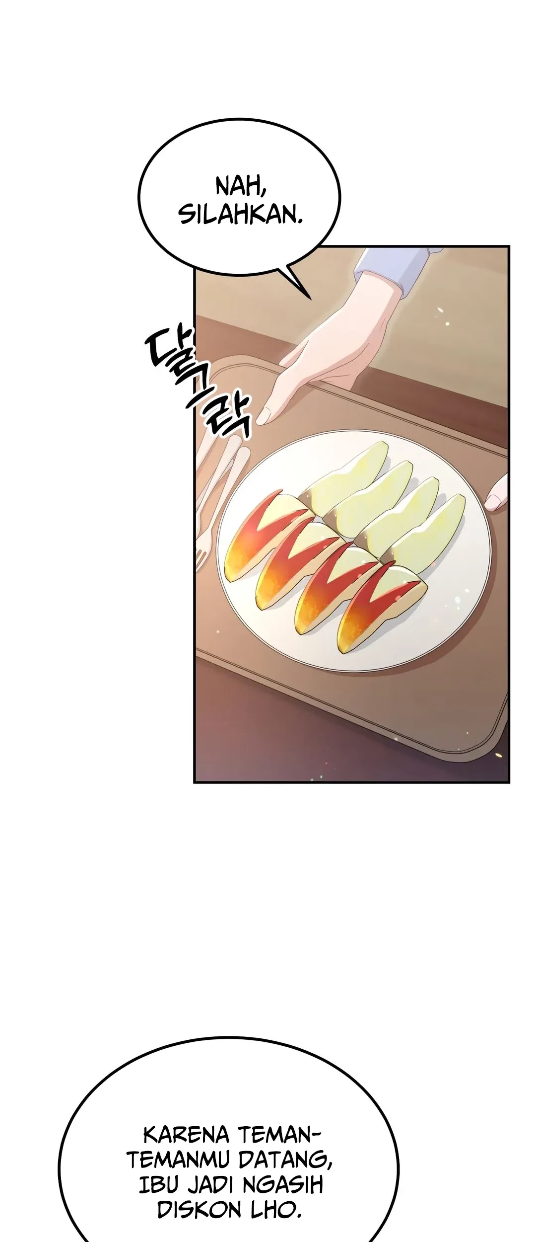 Baca Manhwa Living in a Studio Condo With the Saintess Chapter 46 Gambar 2
