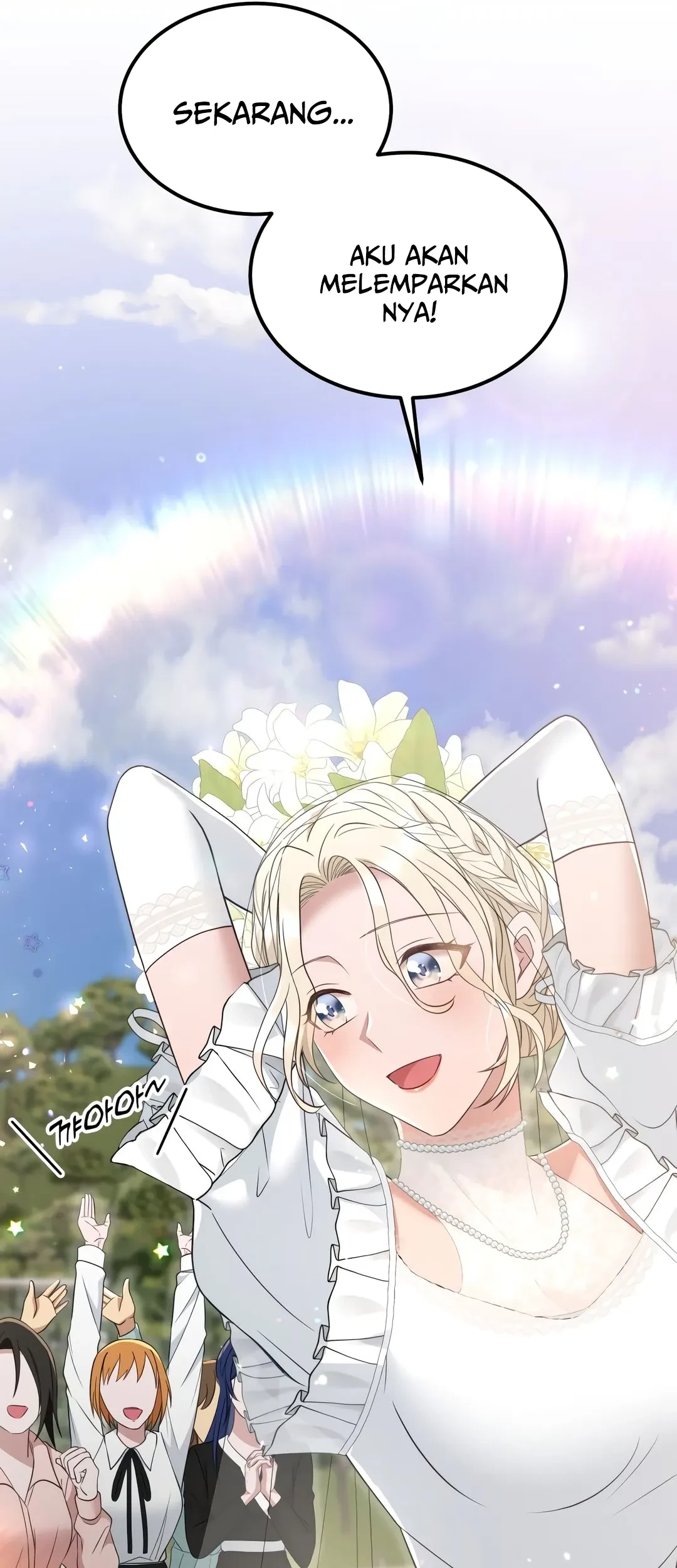 Living in a Studio Condo With the Saintess Chapter 48 Gambar 61