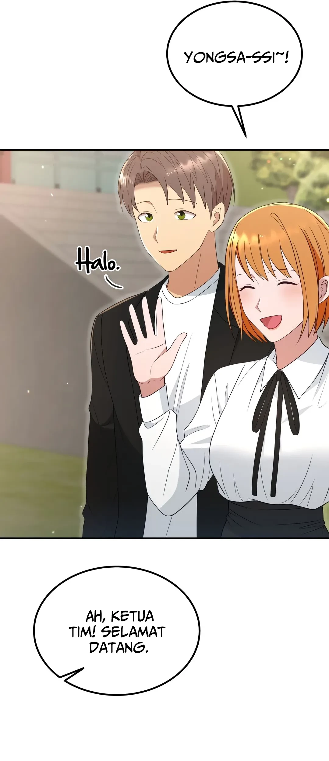 Living in a Studio Condo With the Saintess Chapter 48 Gambar 7