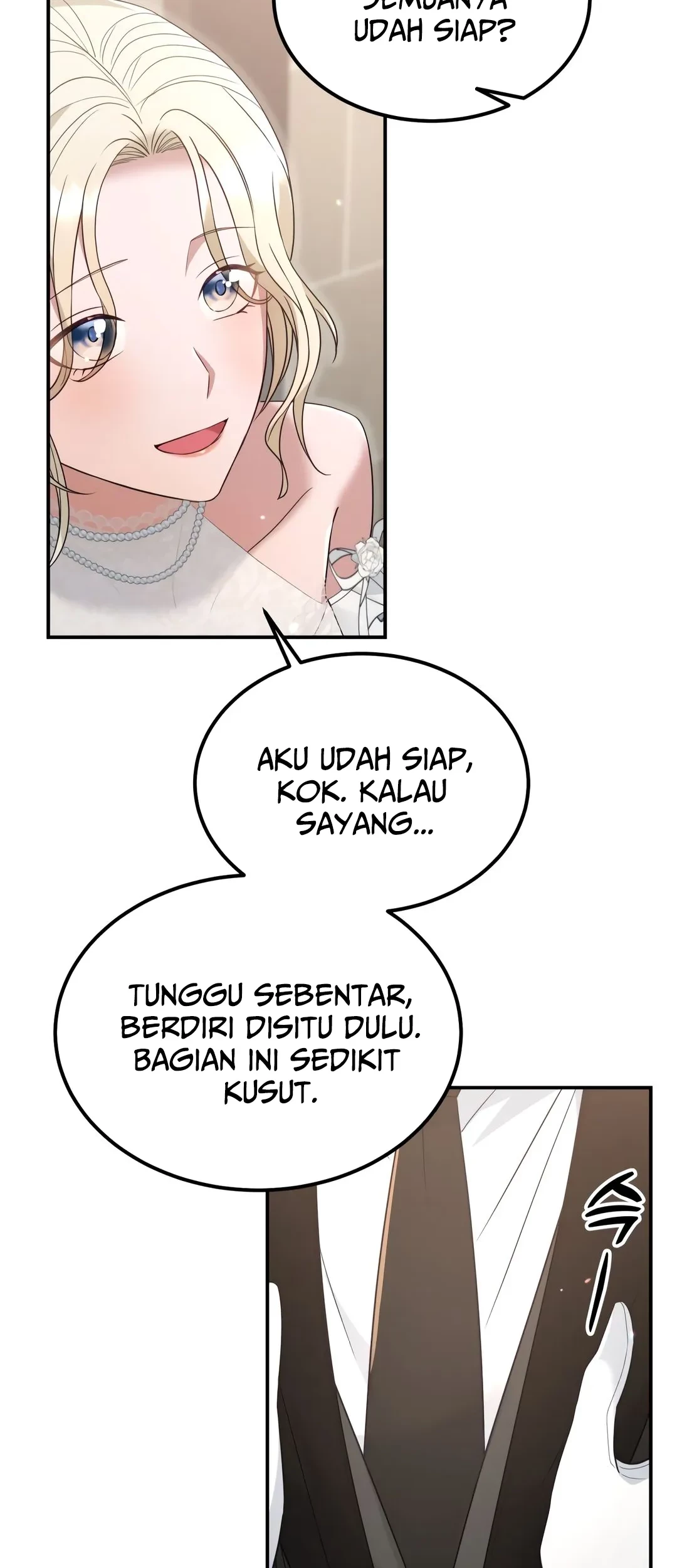 Living in a Studio Condo With the Saintess Chapter 48 Gambar 22