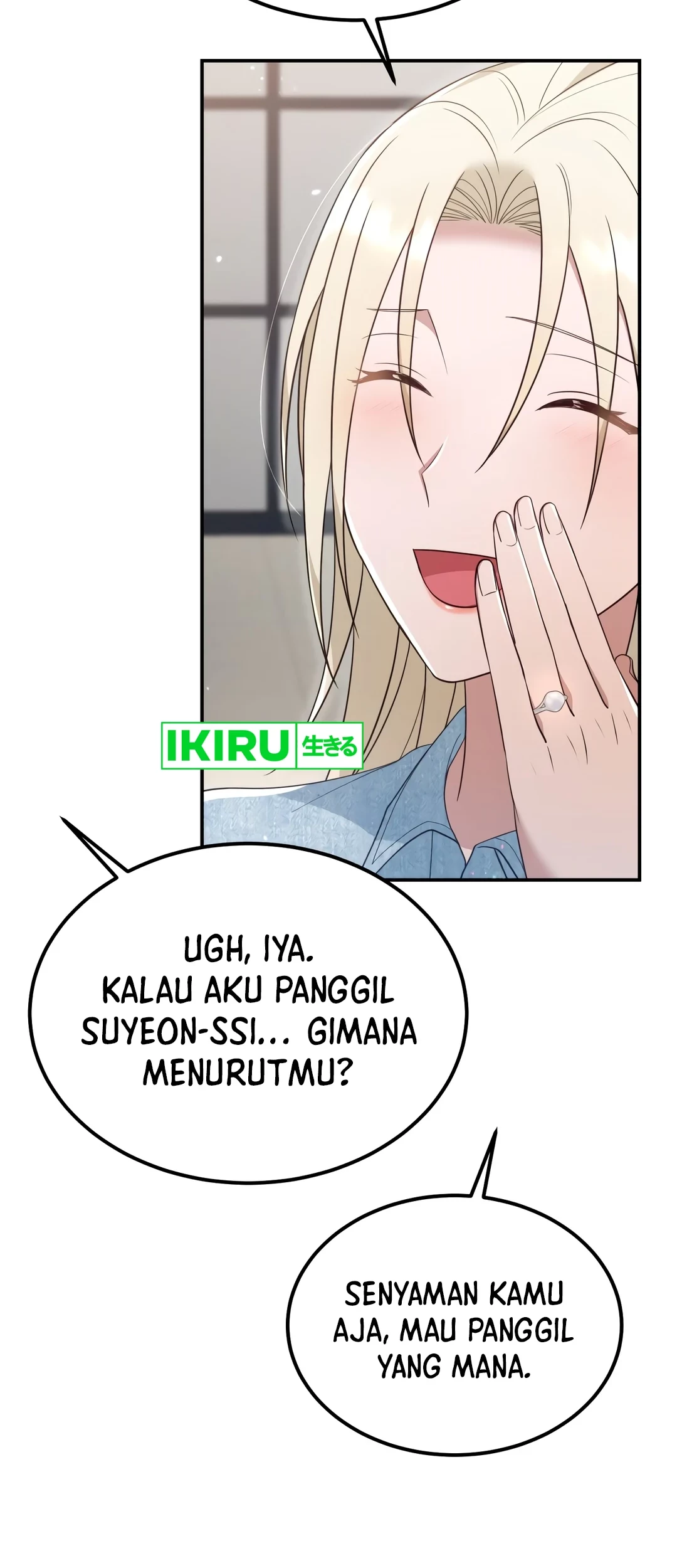 Living in a Studio Condo With the Saintess Chapter 49 Gambar 38