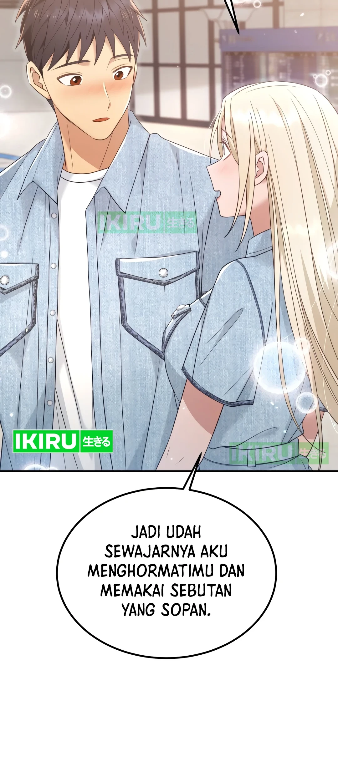Living in a Studio Condo With the Saintess Chapter 49 Gambar 43