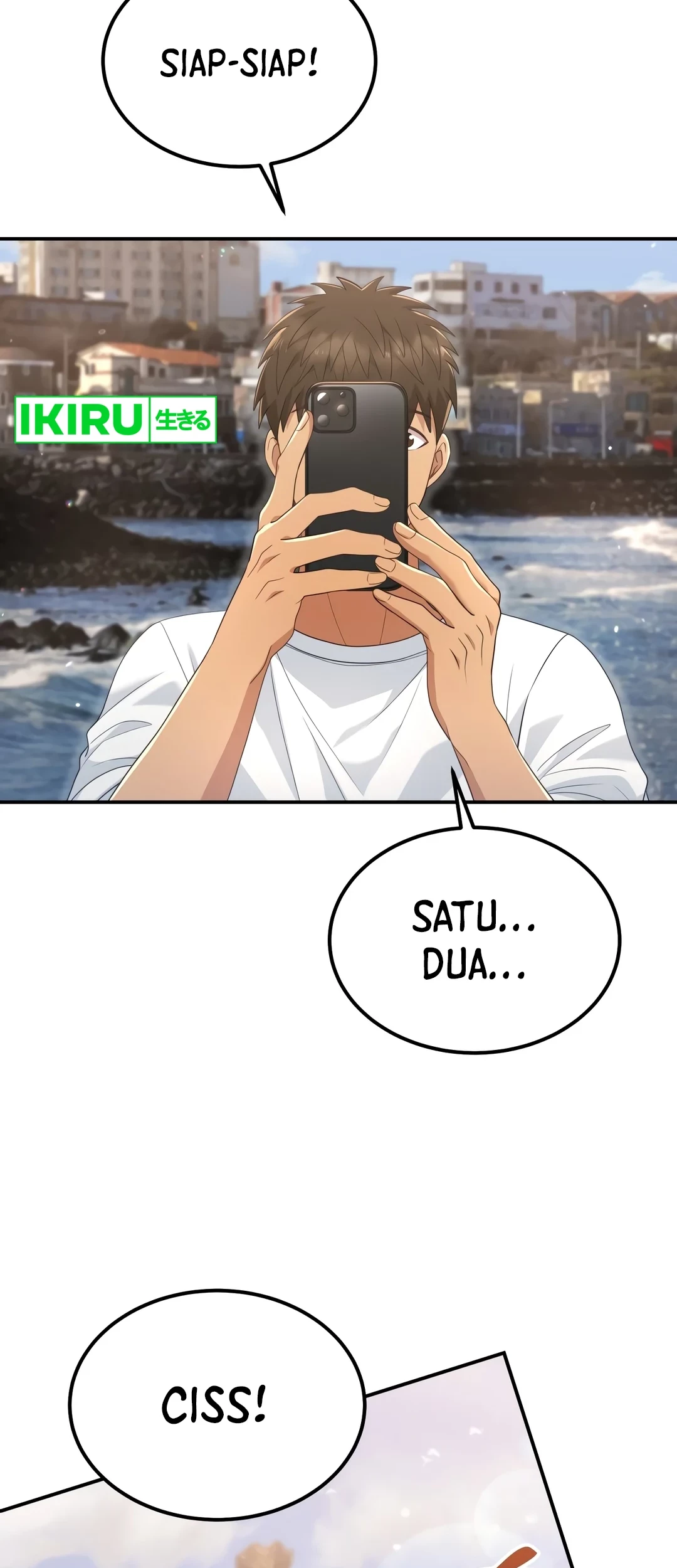 Living in a Studio Condo With the Saintess Chapter 49 Gambar 54