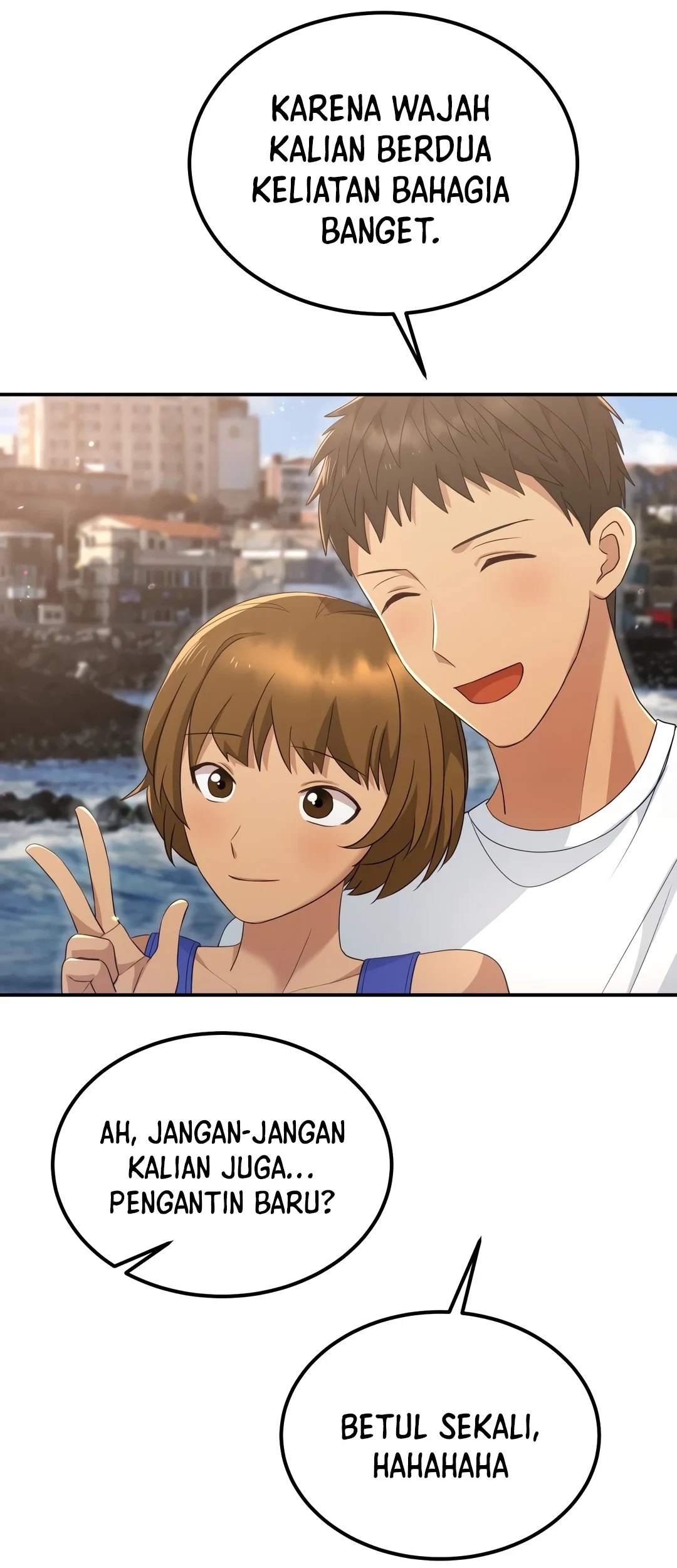 Living in a Studio Condo With the Saintess Chapter 49 Gambar 57