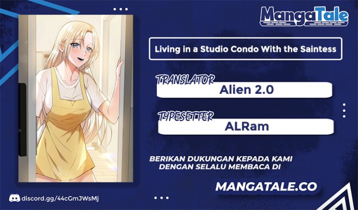 Baca Komik Living in a Studio Condo With the Saintess Chapter 6 Gambar 1