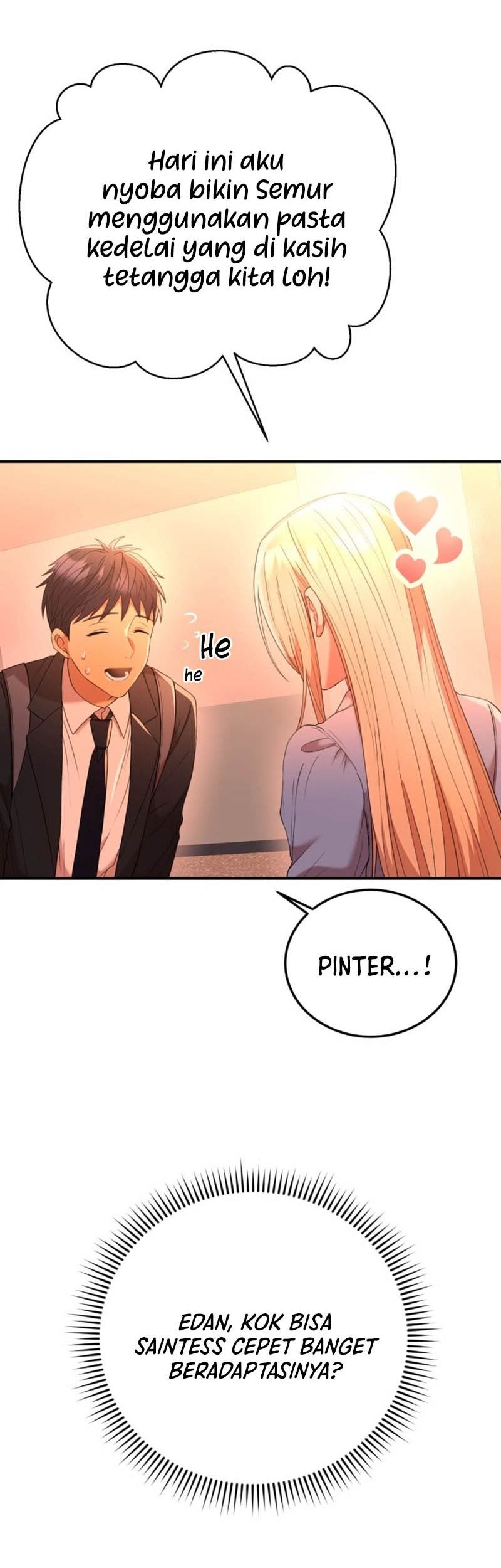 Living in a Studio Condo With the Saintess Chapter 8 Gambar 43