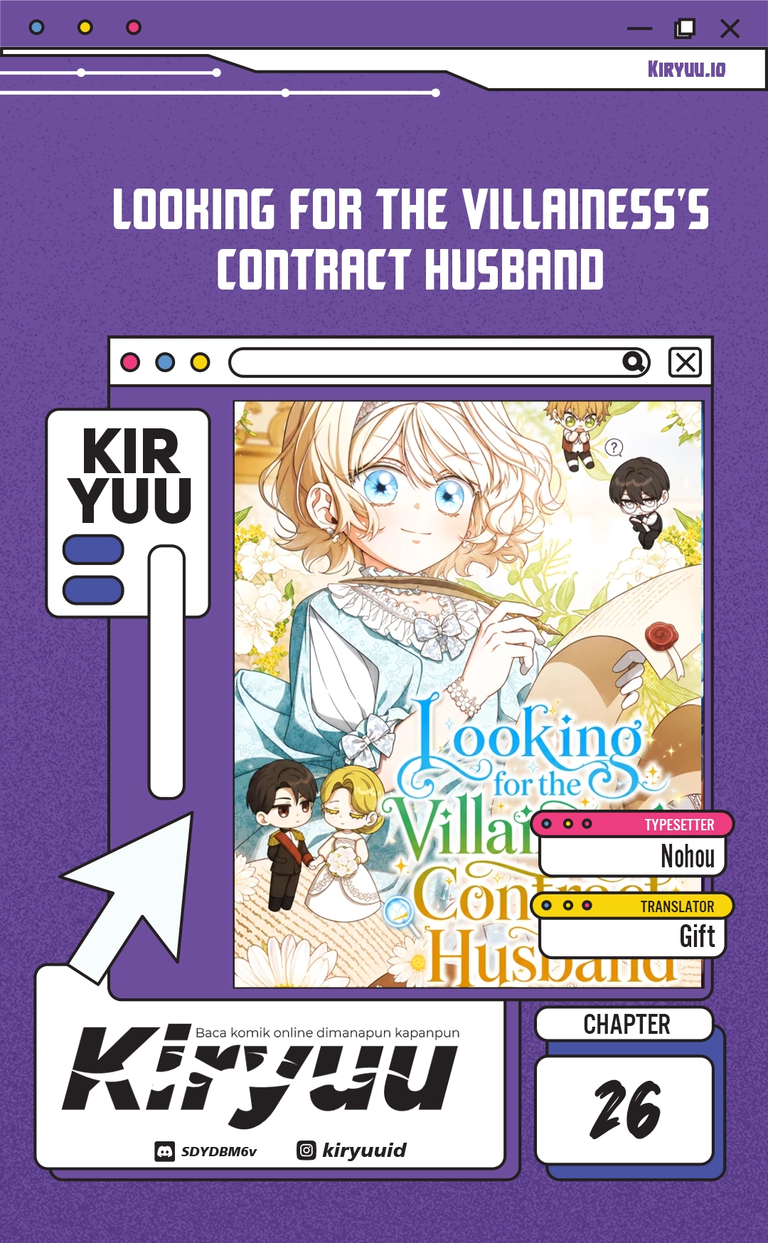Manhwa Looking for the Villainess’s Contract Husband Chapter 26 gambar 2