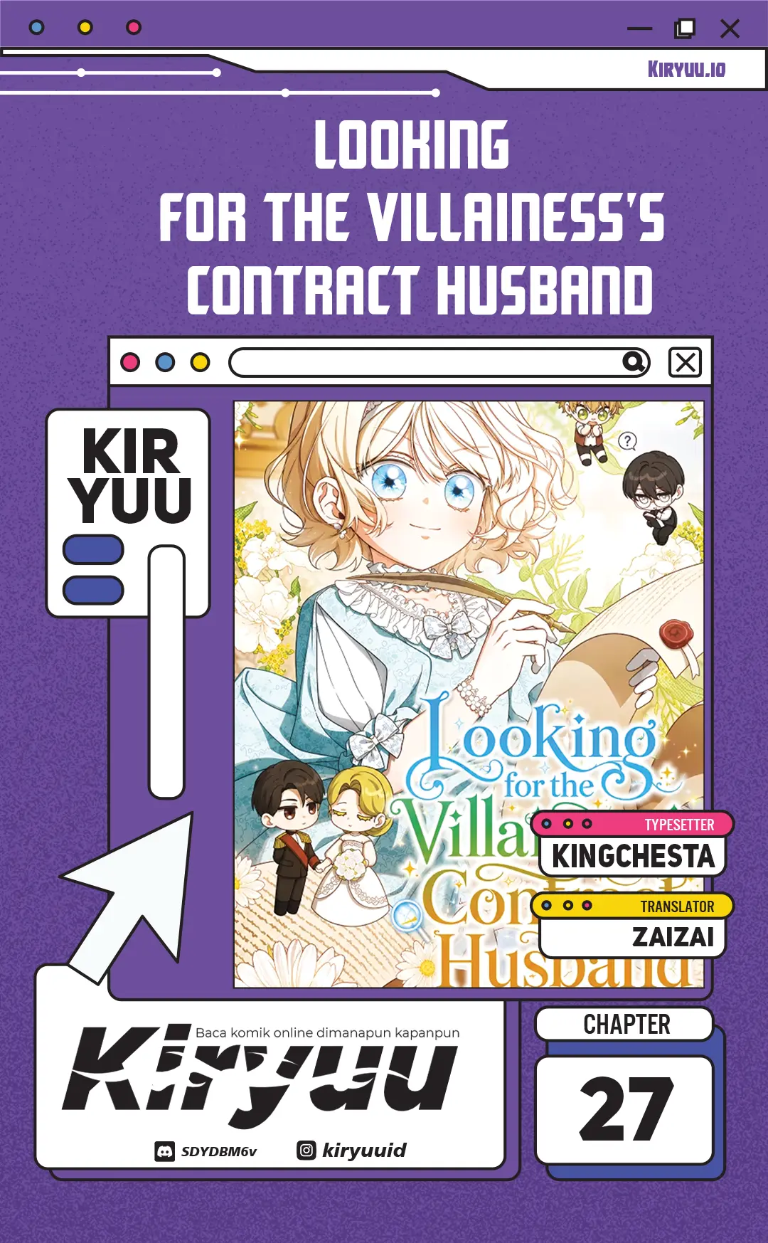 Komik Looking for the Villainess’s Contract Husband Chapter 27 gambar 1