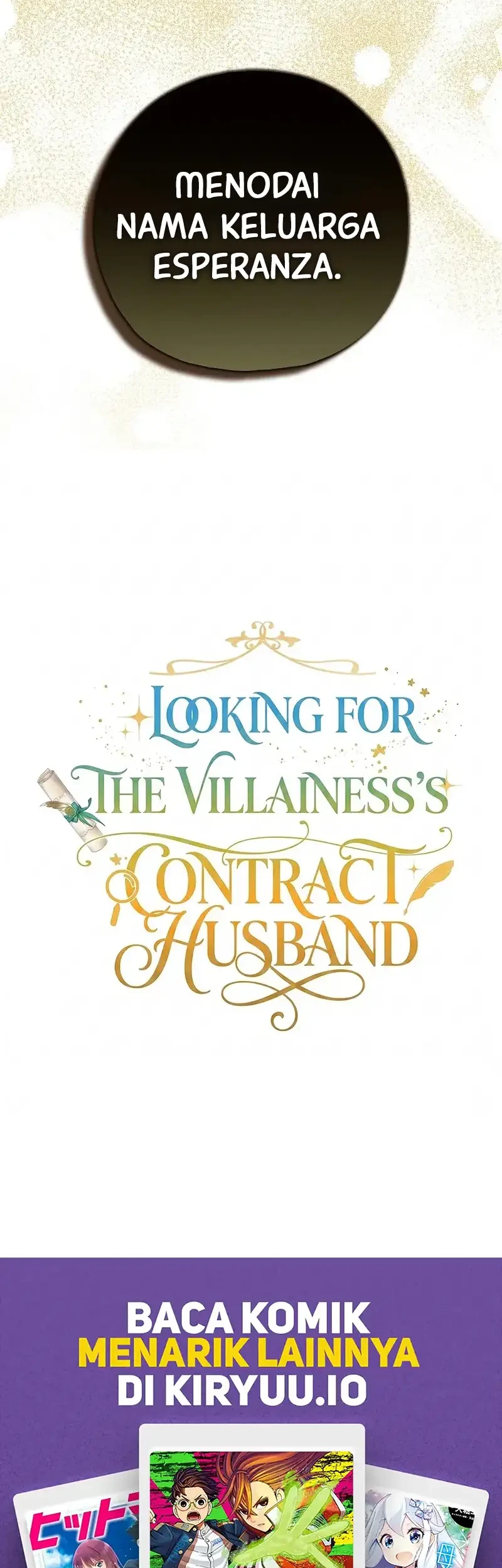 Looking for the Villainess’s Contract Husband Chapter 32 Gambar 77