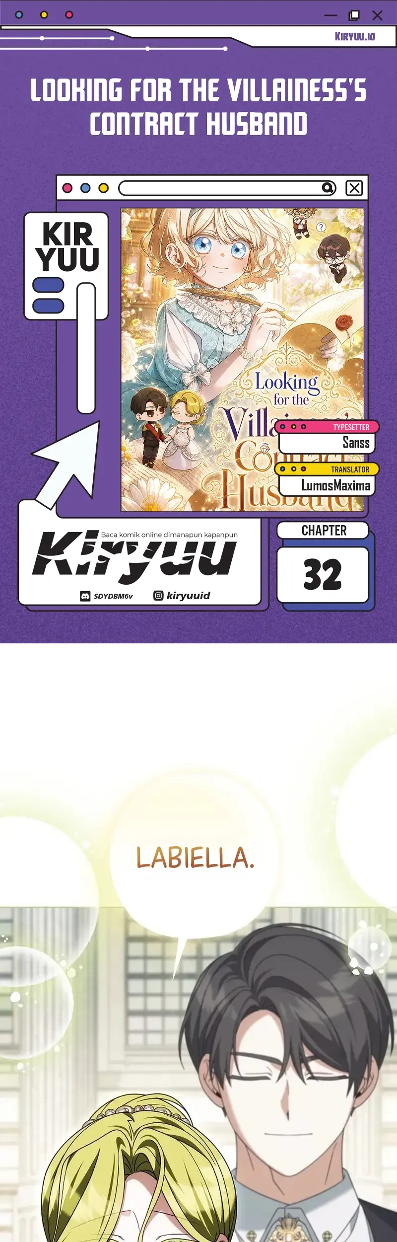 Komik Looking for the Villainess’s Contract Husband Chapter 32 gambar 1