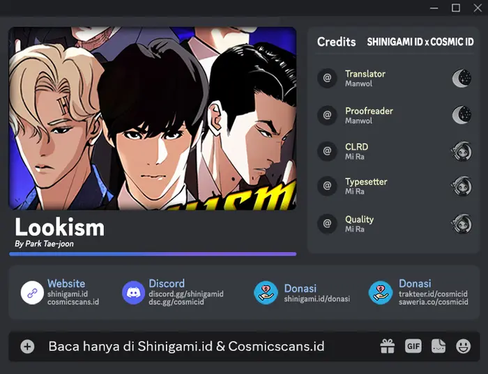 Baca Komik Lookism Chapter 437 Gambar 1