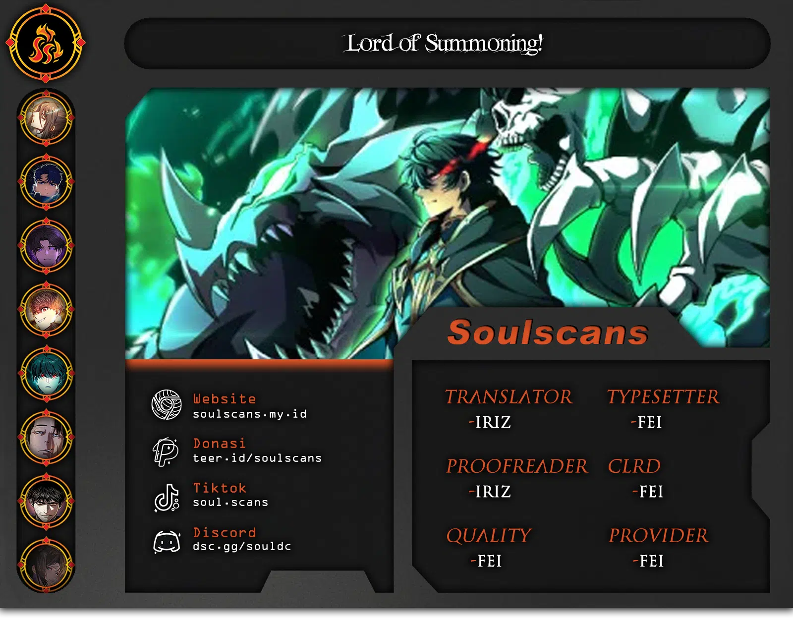 Baca Komik Lord of Summons! Sudden Mutation Chapter 17 Gambar 1