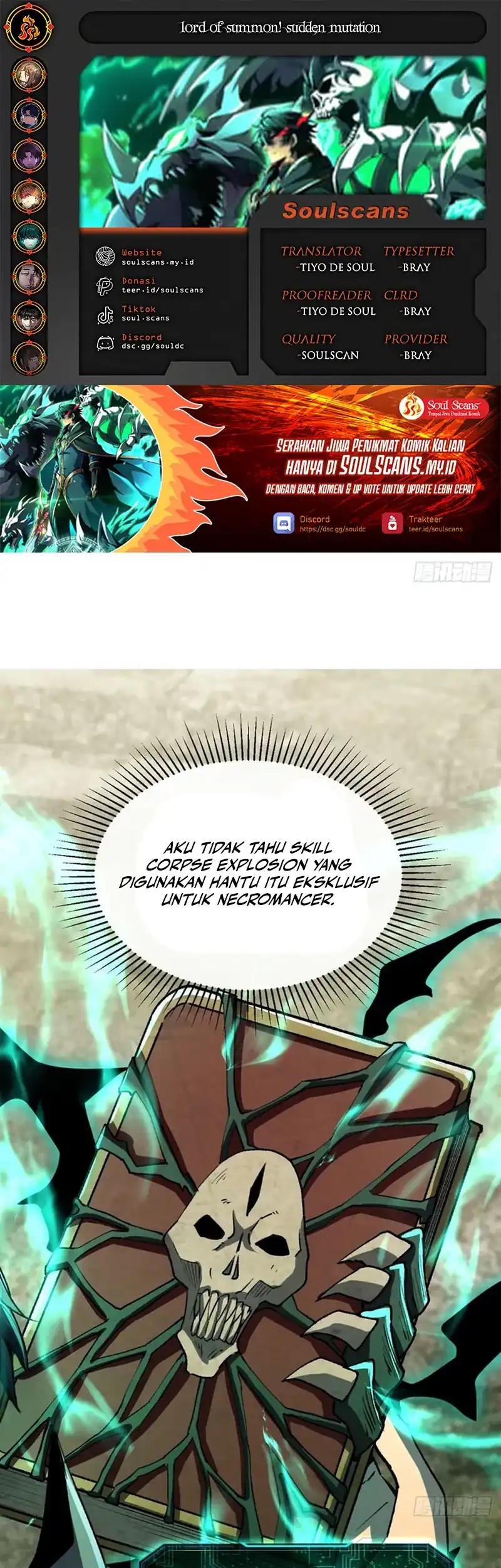 Baca Komik Lord of Summons! Sudden Mutation Chapter 31 Gambar 1