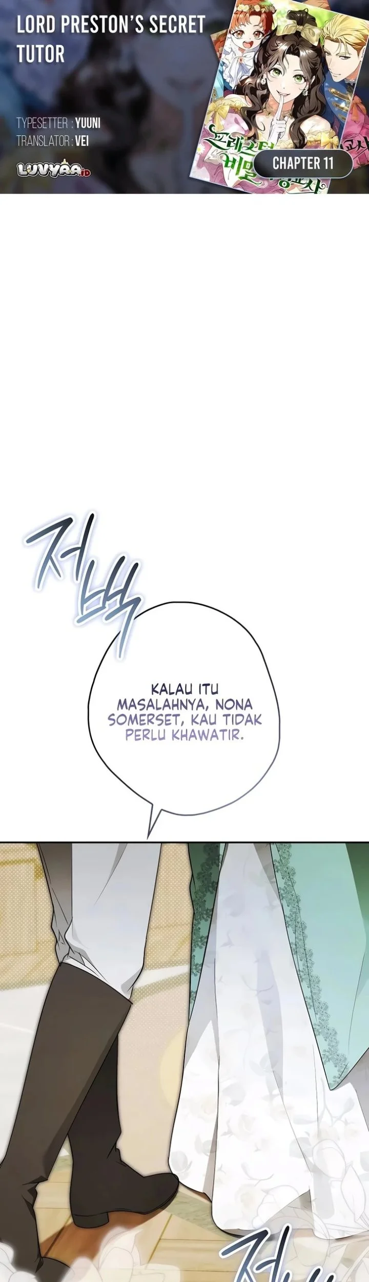 Komik Lord Preston’s Secret Tutor Chapter 11 gambar 1