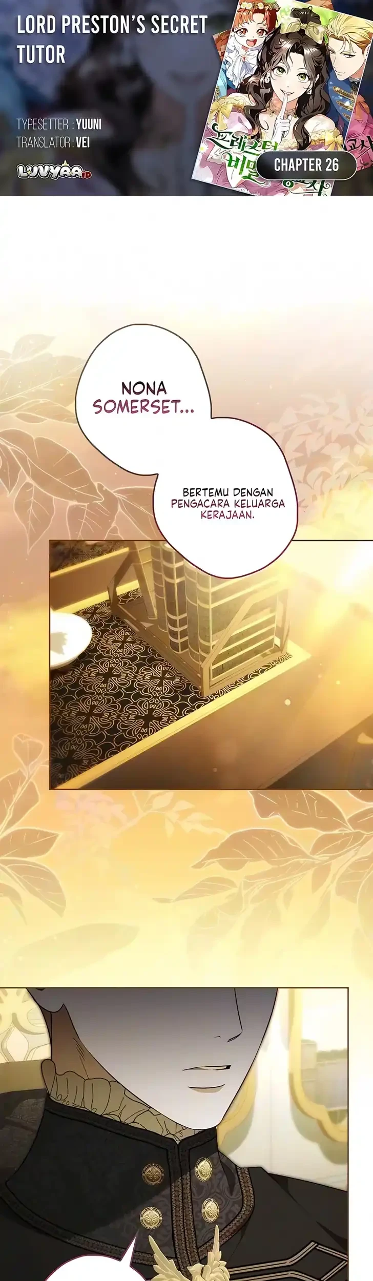 Komik Lord Preston’s Secret Tutor Chapter 26 gambar 1