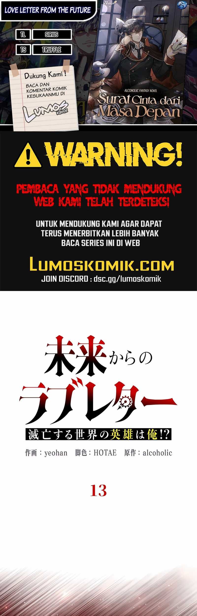 Baca Komik Love Letter From The Future Chapter 13 Gambar 1