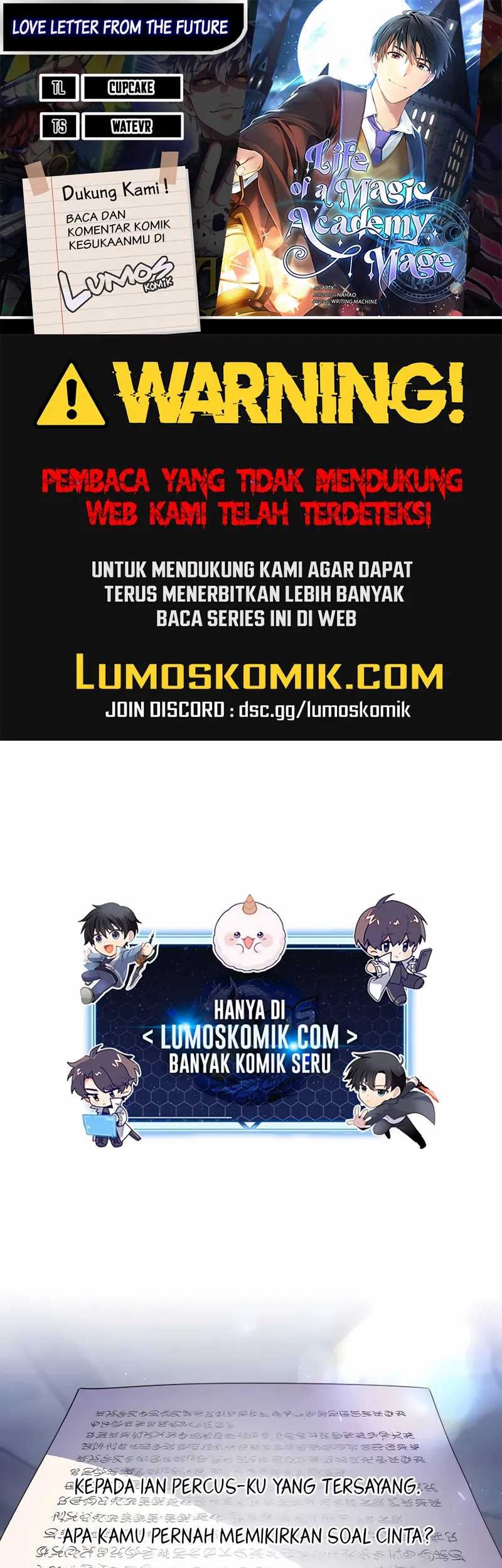 Baca Komik Love Letter From The Future Chapter 31 Gambar 1