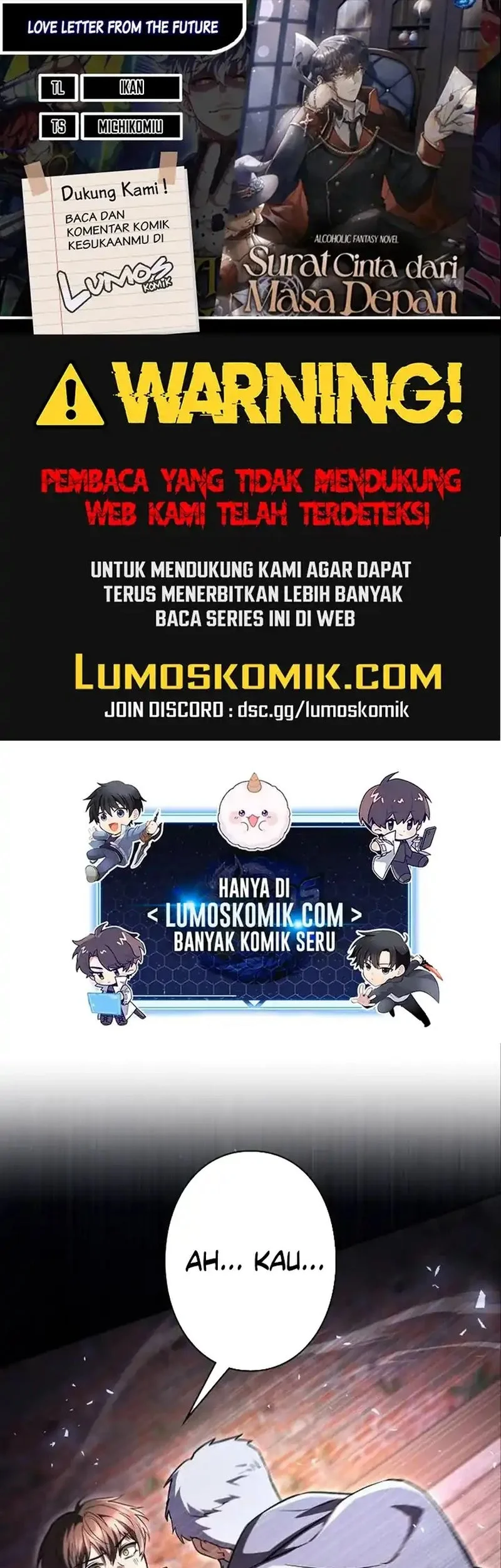 Komik Love Letter From The Future Chapter 40 gambar 1