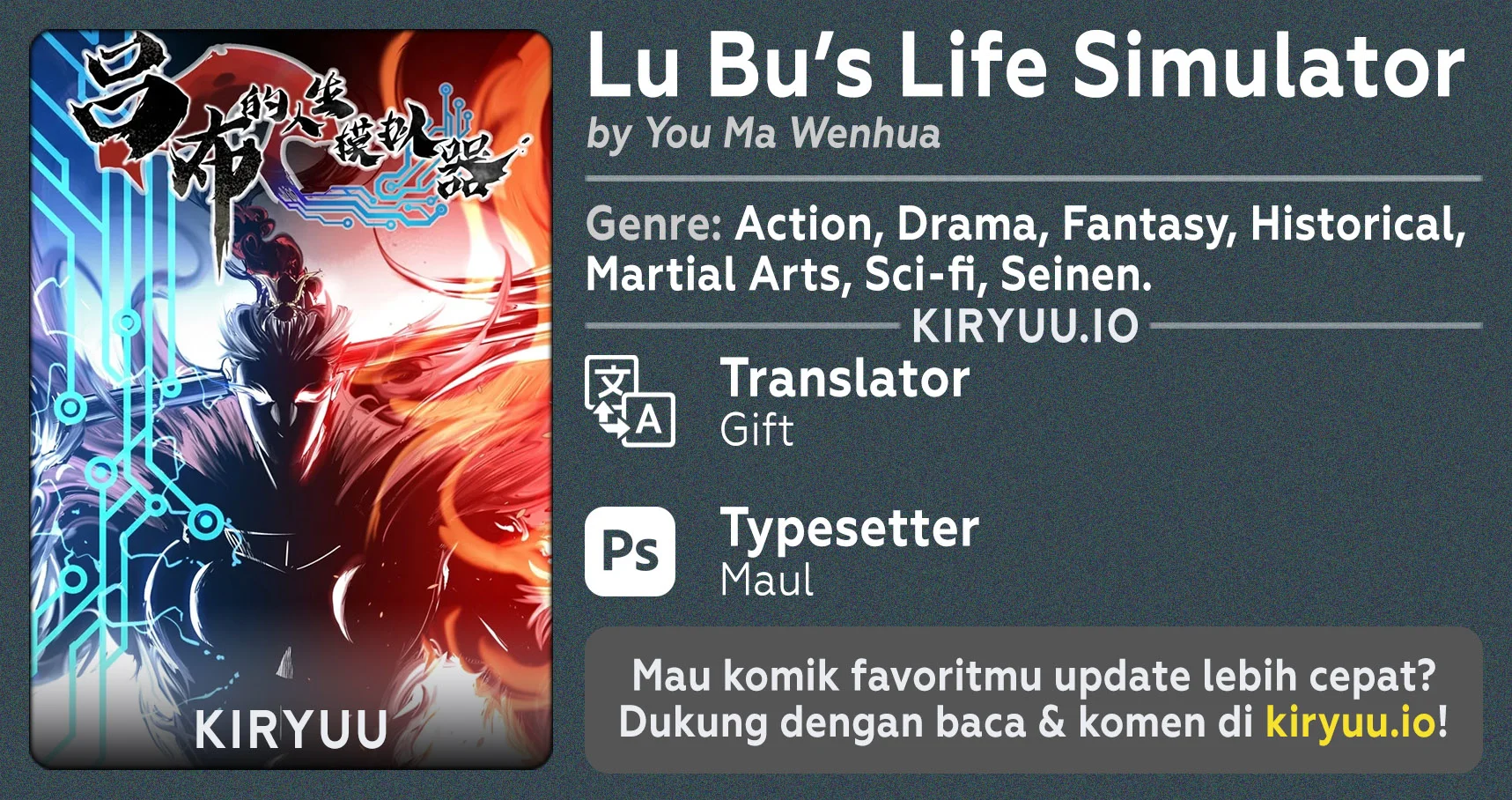 Komik Lu Bu’s Life Simulator Chapter 139 gambar nomor 1