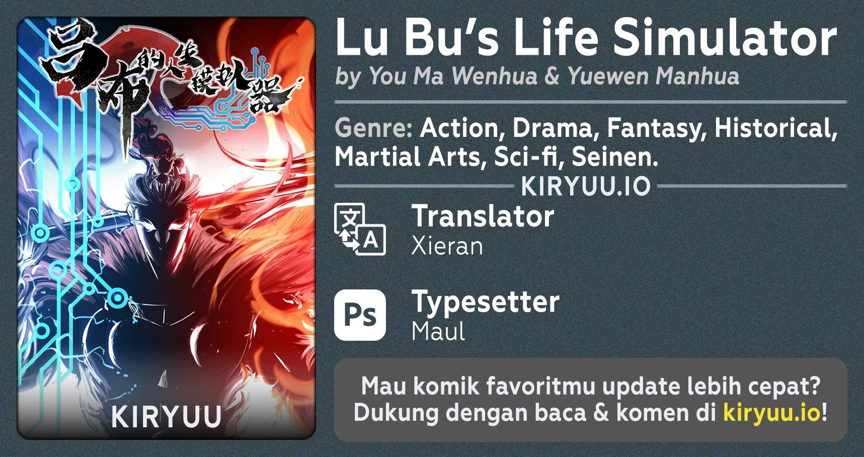 Komik Lu Bu’s Life Simulator Chapter 142 gambar nomor 1