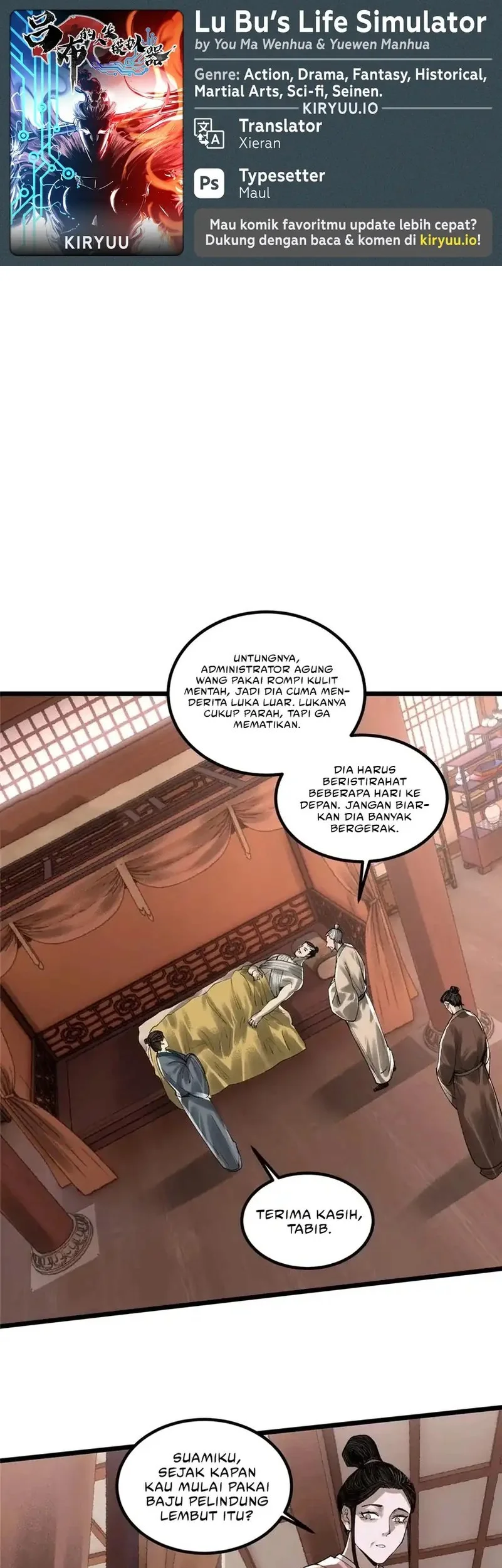 Komik Lu Bu’s Life Simulator Chapter 143 gambar nomor 1