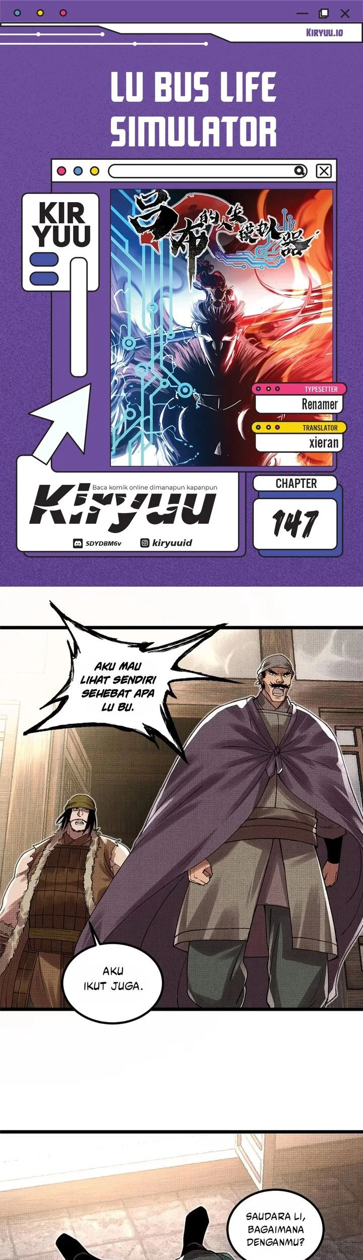 lu bus life simulator chapter 147 - Page 1