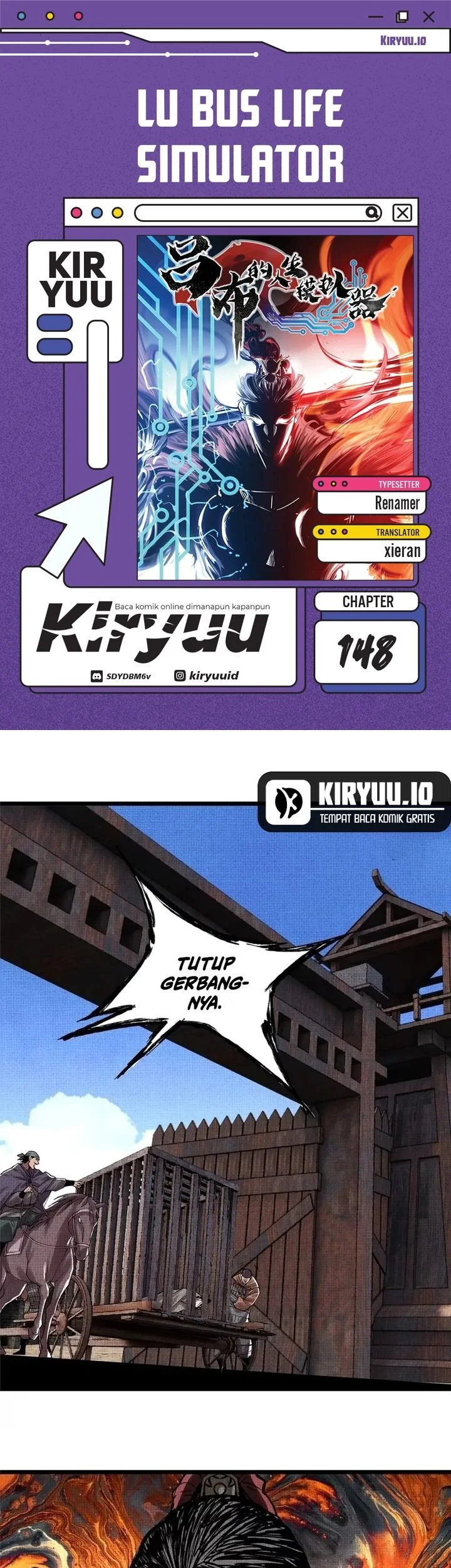 Komik Lu Bu’s Life Simulator Chapter 148 gambar 1