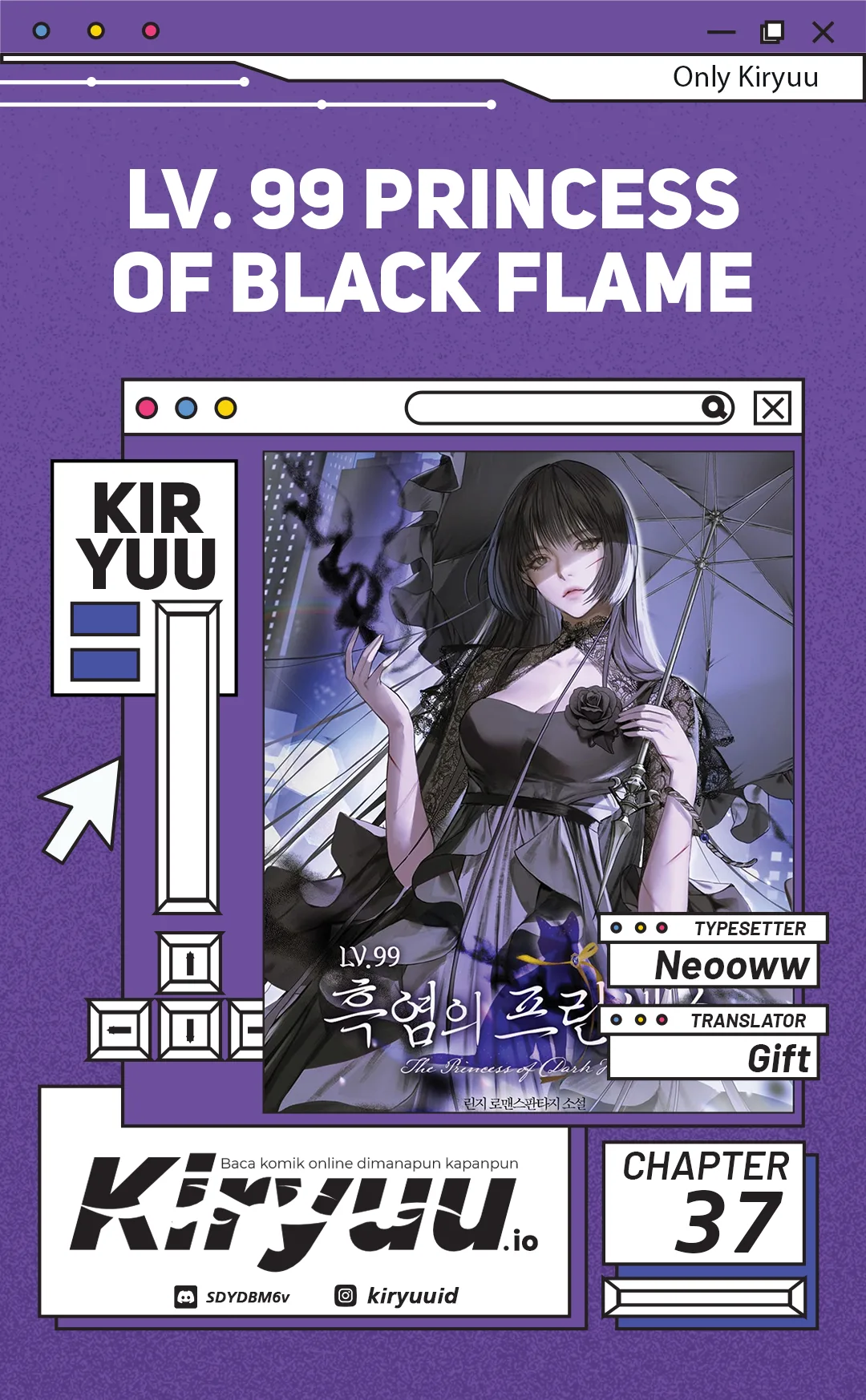 Komik Lv. 99 Princess of Black Flame Chapter 37 gambar 1