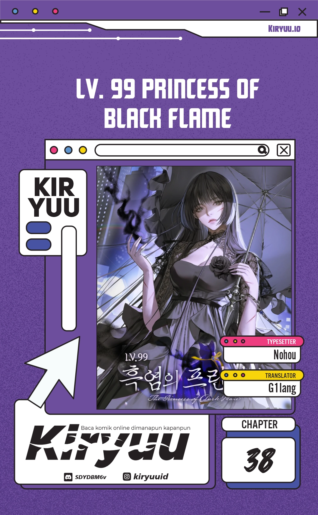 Manhwa Lv. 99 Princess of Black Flame Chapter 38 gambar 2