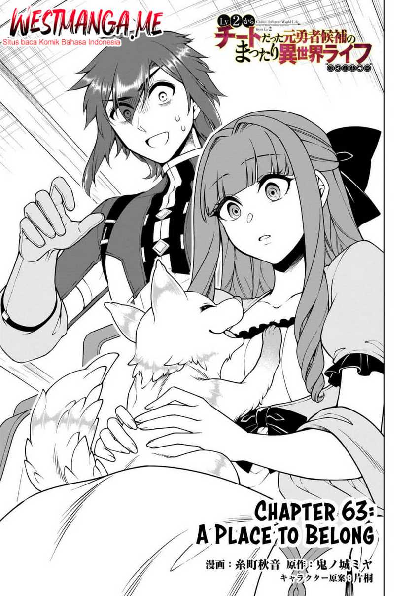 Baca Manga Lv2 kara Cheat datta Moto Yuusha Kouho no Mattari Isekai Life Chapter 63 Gambar 2