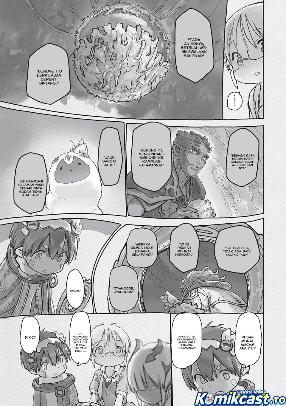 Made in Abyss Chapter 72 Gambar 12