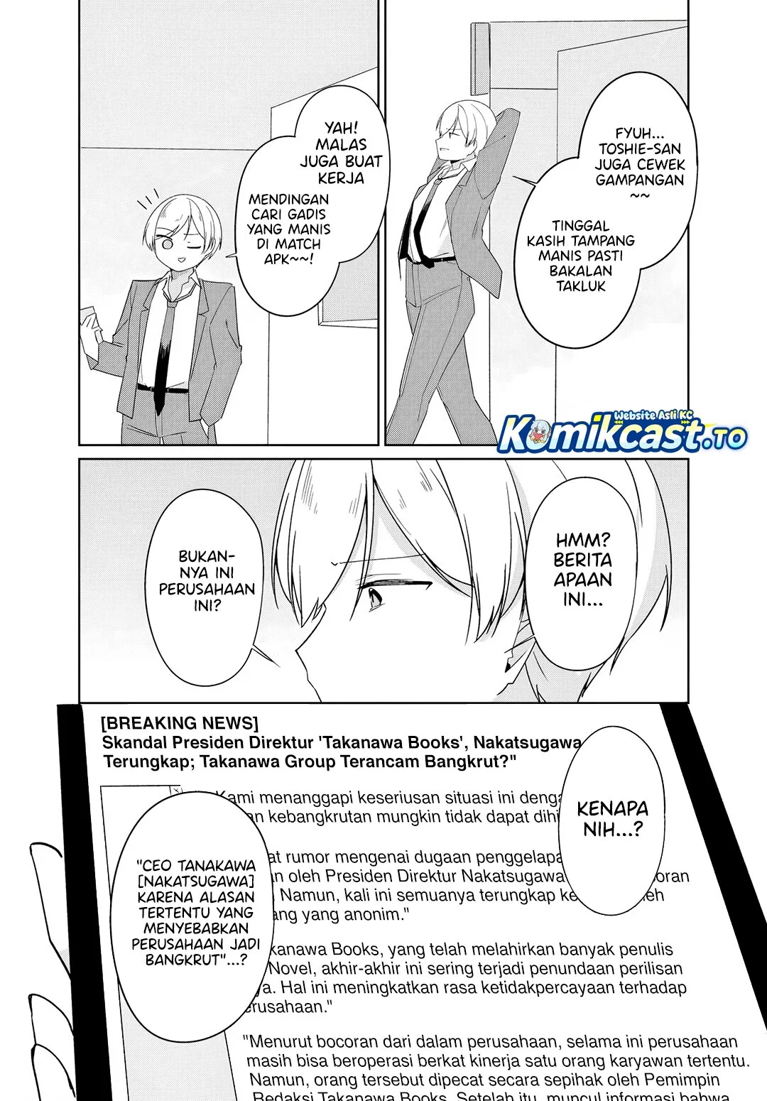 Madogiwa henshuu to baka ni sareta ore ga, futago JK to doukyo suru koto ni natta Chapter 12.2 Gambar 13