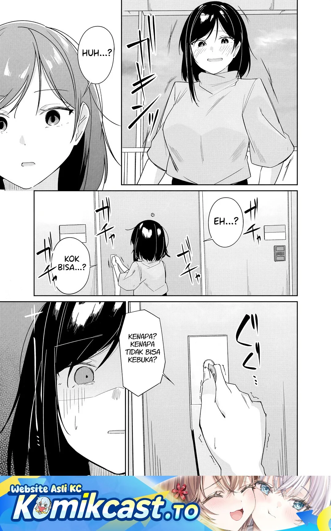 Manga Madogiwa henshuu to baka ni sareta ore ga, futago JK to doukyo suru koto ni natta Chapter 12.2 gambar 2