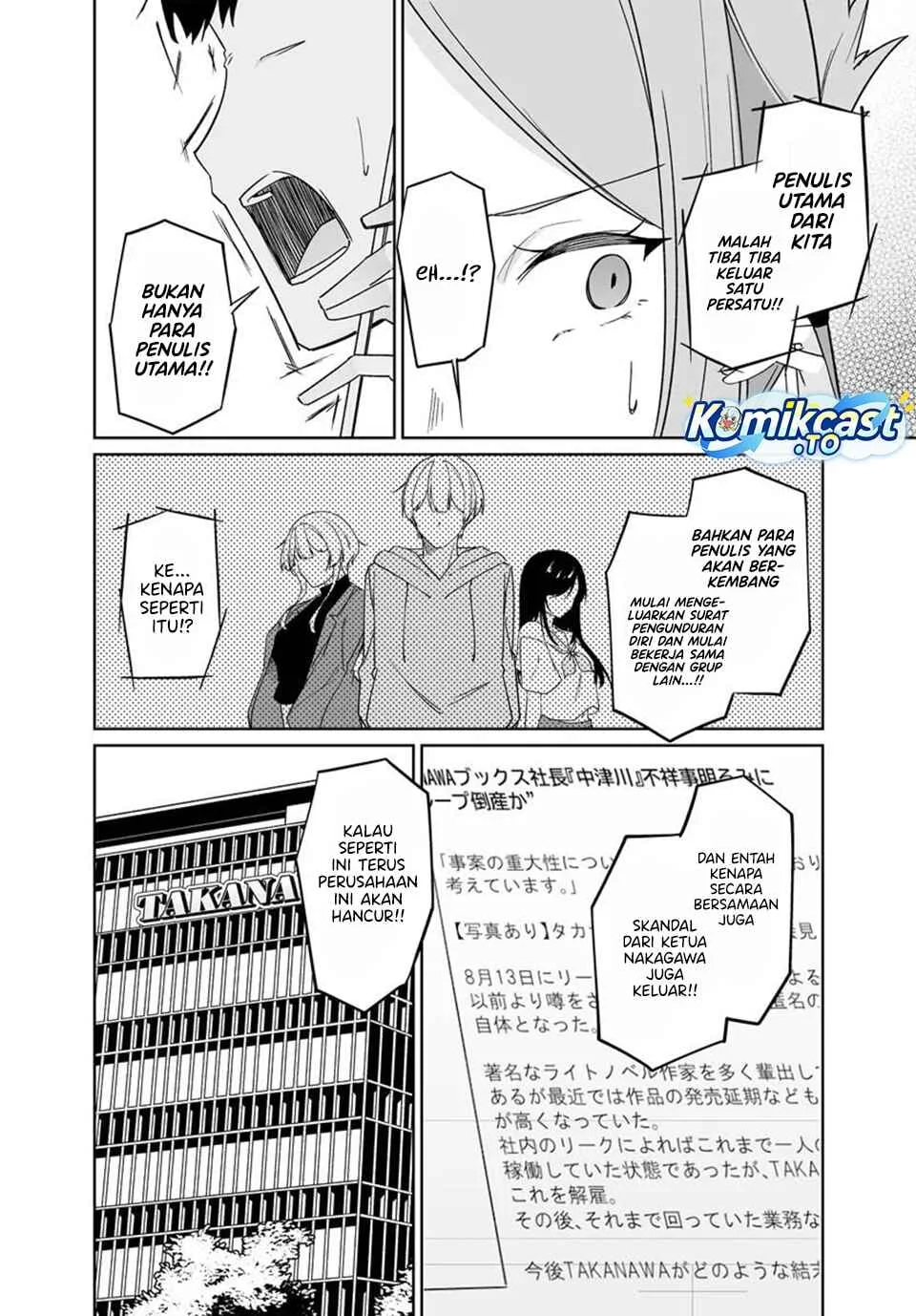 Madogiwa henshuu to baka ni sareta ore ga, futago JK to doukyo suru koto ni natta Chapter 13.1 Gambar 13