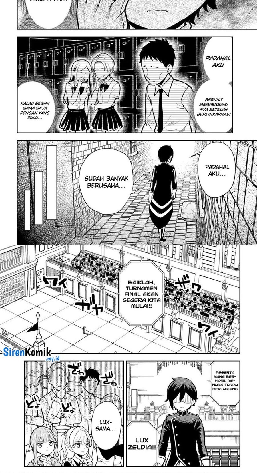 Magan no Akuyaku ni Tensei Shita no de Oshi Chara o Mimamoru Mob o Mezashimasu Chapter 6.2 Gambar 4