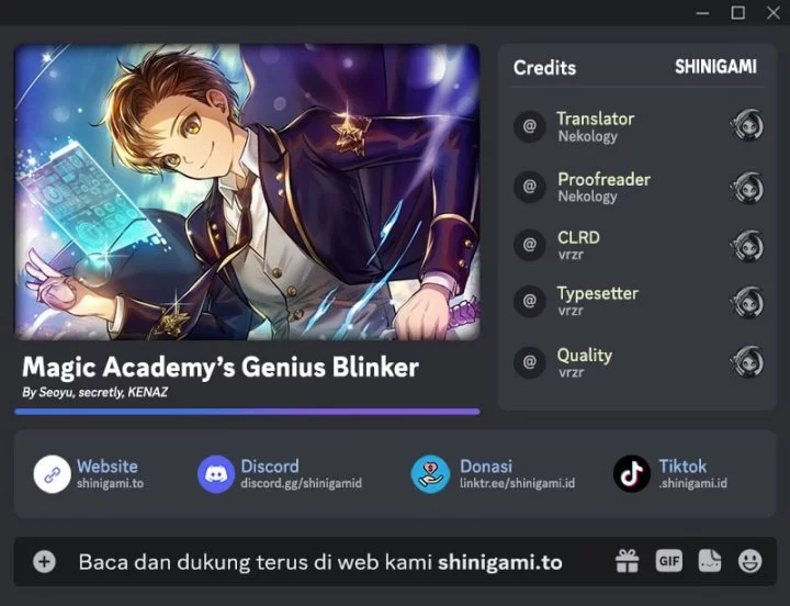 Baca Komik Magic Academy’s Genius Blinker Chapter 73 Gambar 1