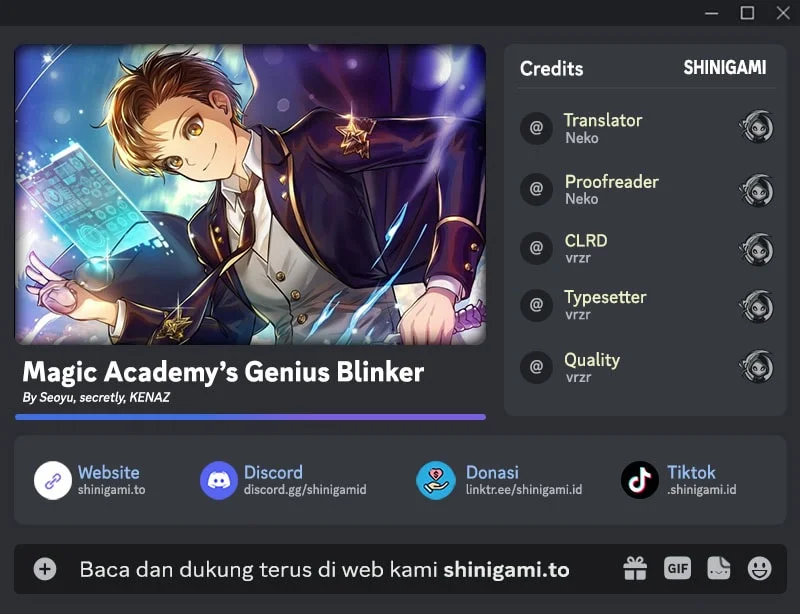 Komik Magic Academy’s Genius Blinker Chapter 96 gambar 1