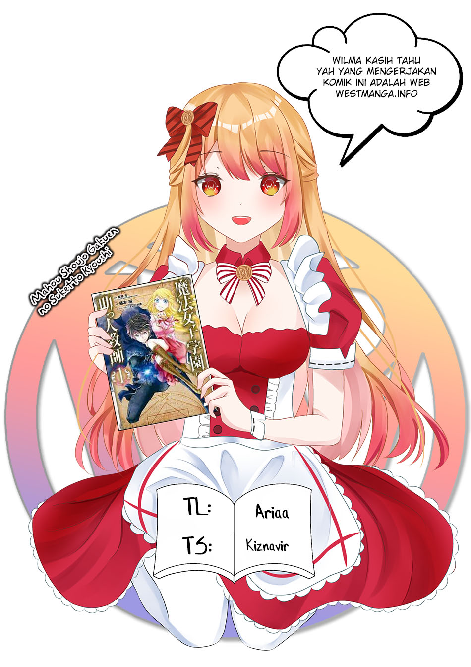 Baca Manga Mahou Shoujo Gakuen no Suketto Kyoushi Chapter 22.2 Gambar 2