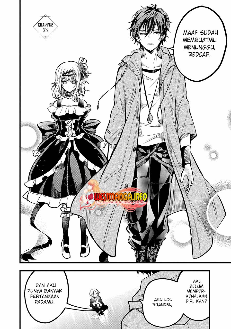 Mahou Shoujo Gakuen no Suketto Kyoushi Chapter 23.1 Gambar 4