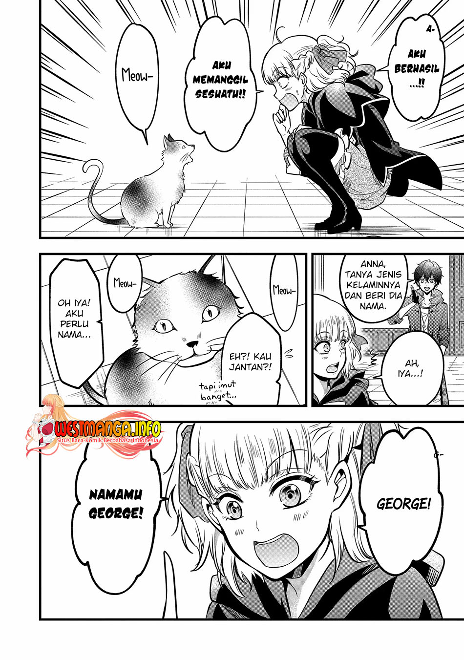 Mahou Shoujo Gakuen no Suketto Kyoushi Chapter 24.3 Gambar 3