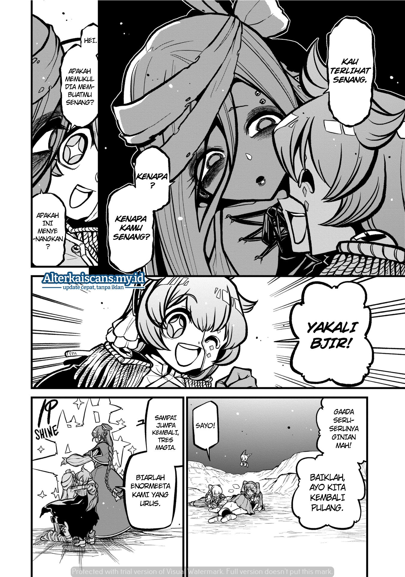 Mahou Shoujo ni Akogarete Chapter 36 Gambar 15