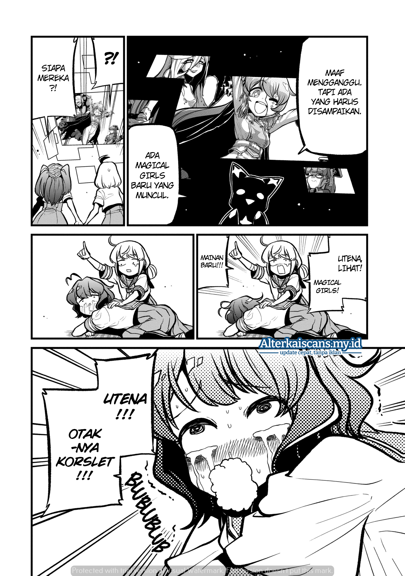 Mahou Shoujo ni Akogarete Chapter 36 Gambar 21