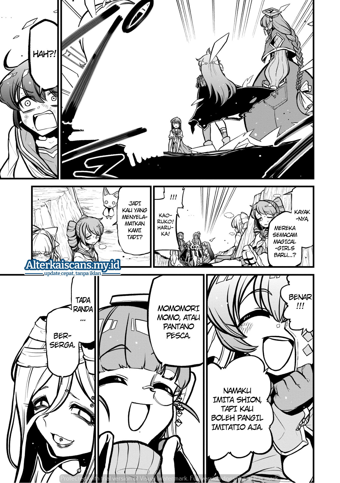 Mahou Shoujo ni Akogarete Chapter 36 Gambar 6