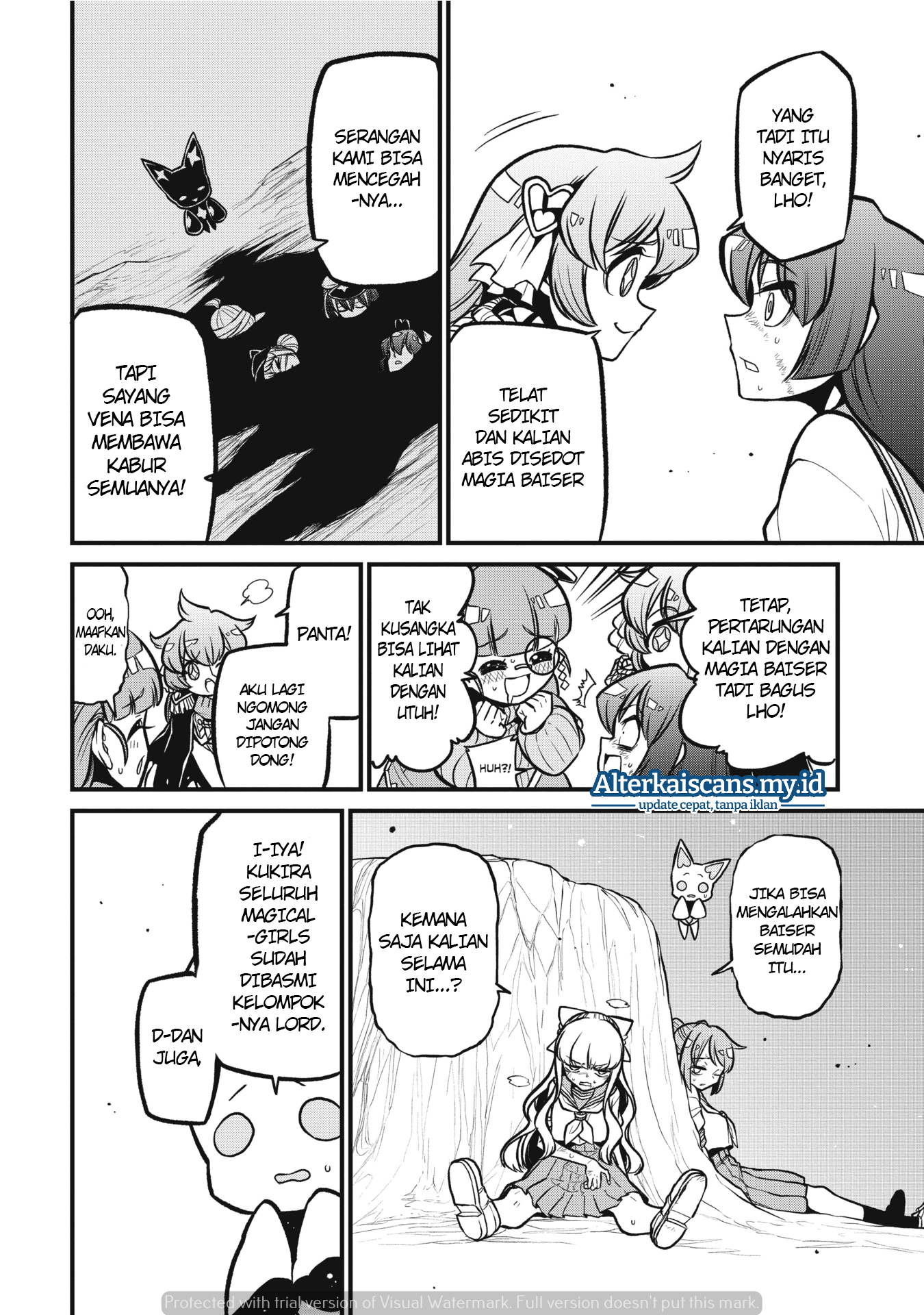Mahou Shoujo ni Akogarete Chapter 36 Gambar 7
