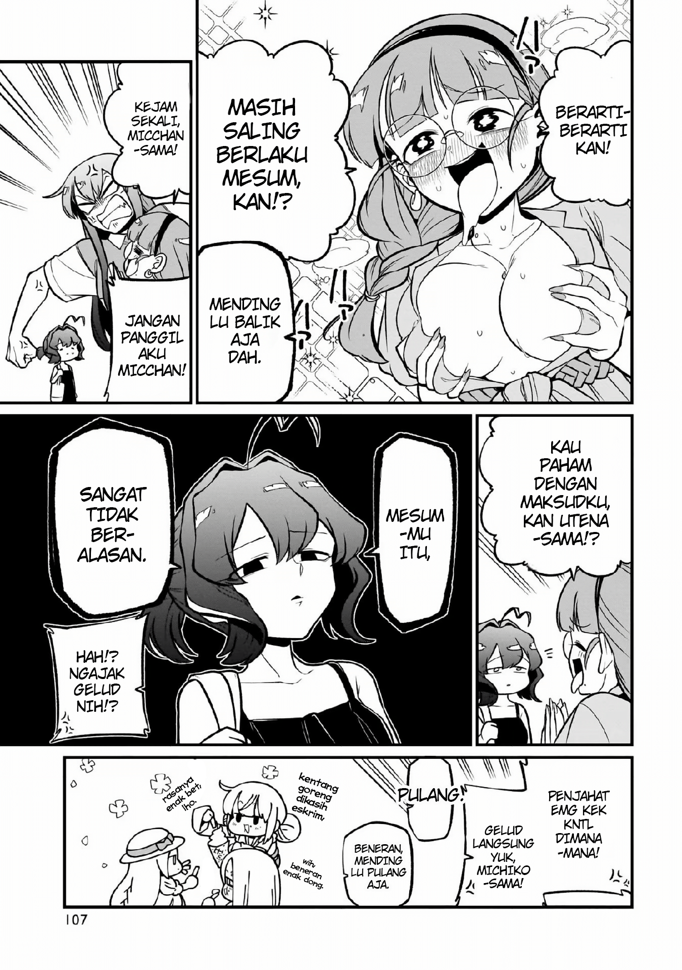 Mahou Shoujo ni Akogarete Chapter 49 Gambar 12