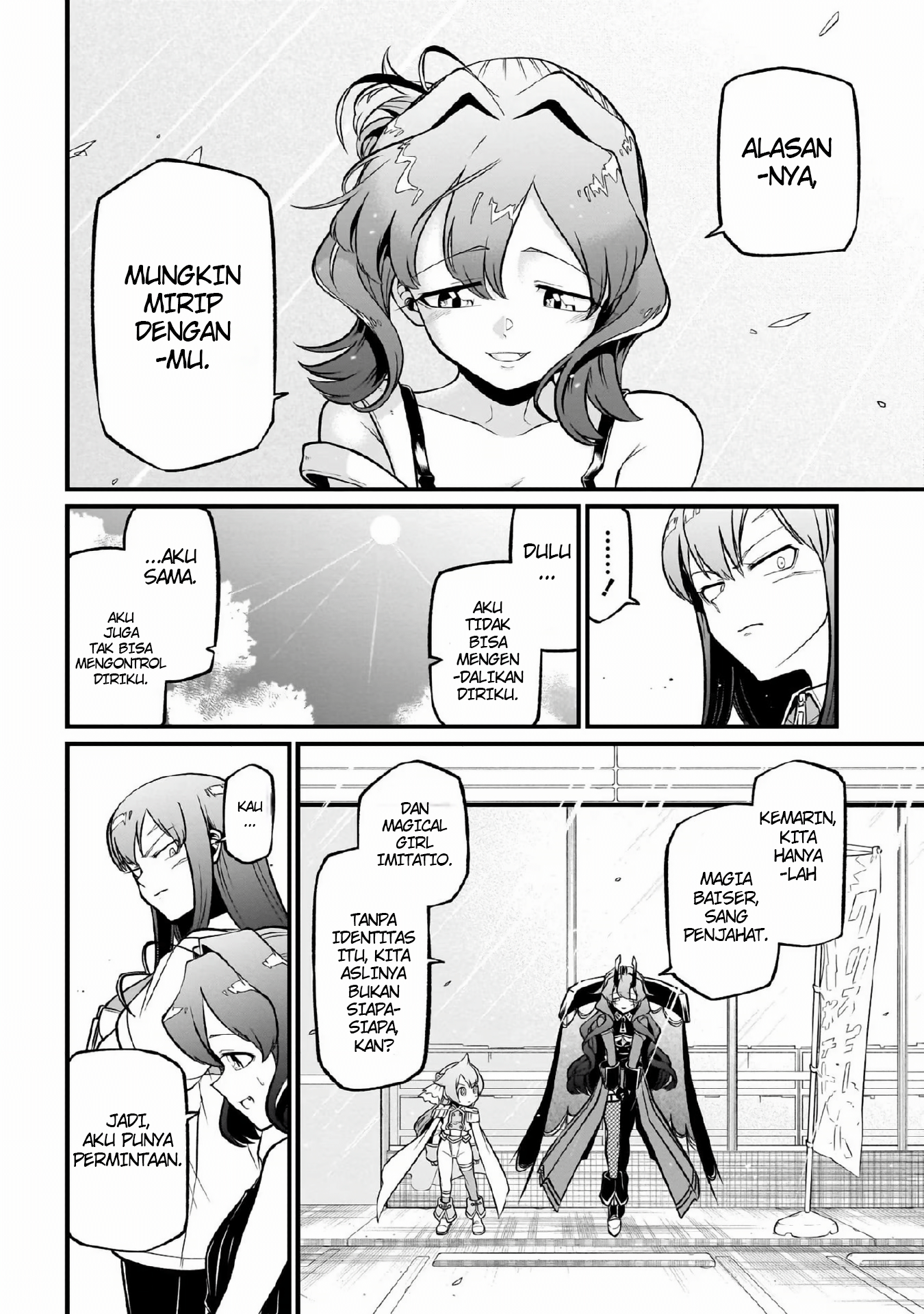 Mahou Shoujo ni Akogarete Chapter 49 Gambar 9