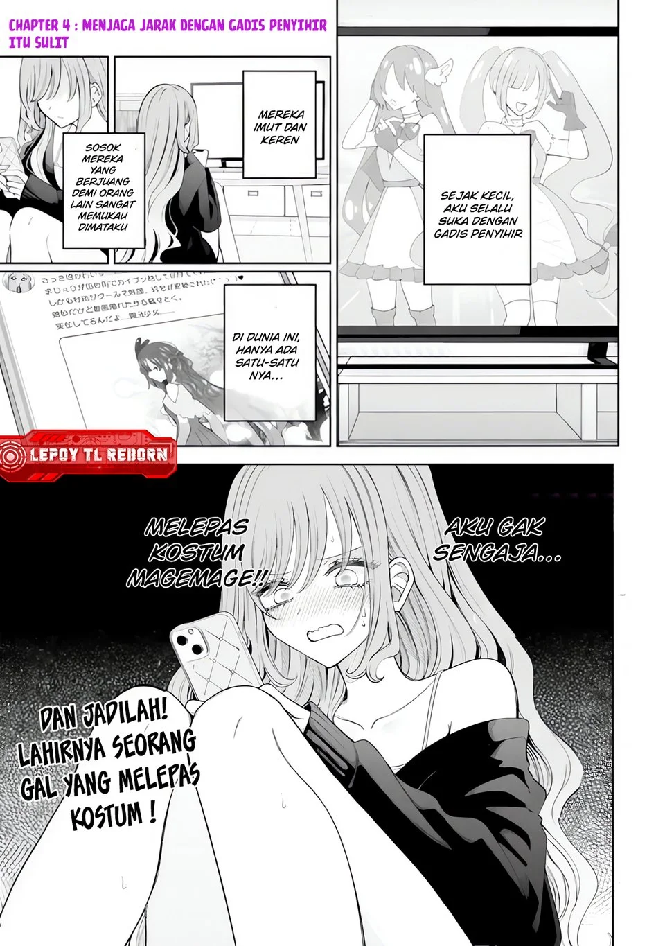 Komik Mahou Shoujo ni Yasashii Gal Chapter 4 gambar 1