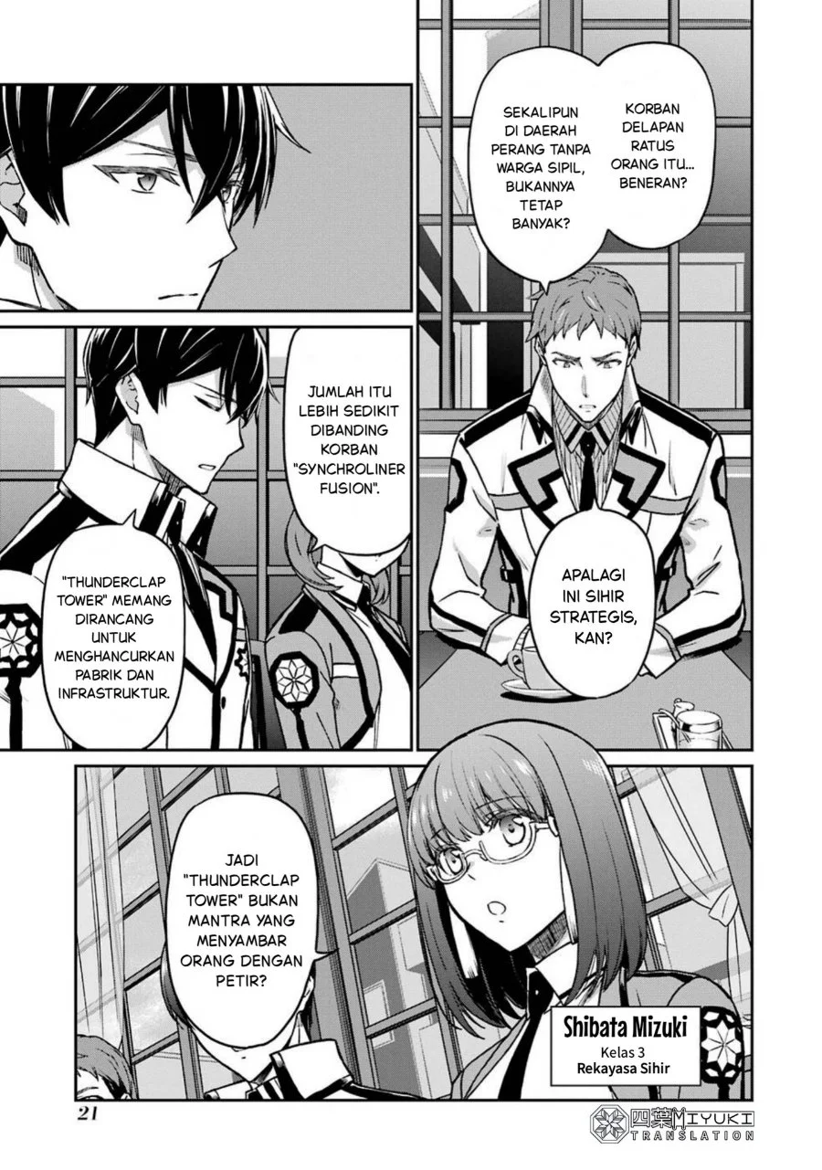 Mahouka Koukou no Rettouse Koritsu-hen Chapter 1 Gambar 21