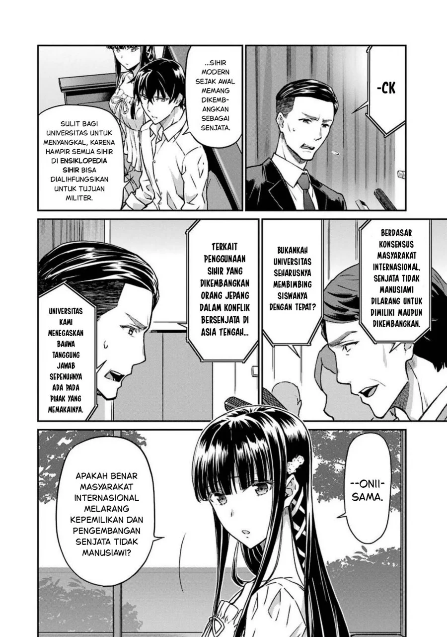 Mahouka Koukou no Rettouse Koritsu-hen Chapter 2 Gambar 10